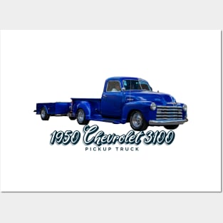 1950 Chevrolet 3100 Pickup Truck Posters and Art